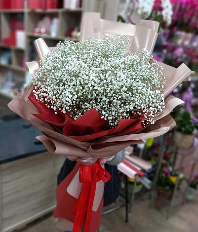 Букет цветов из: Гипсофила в Каякенте