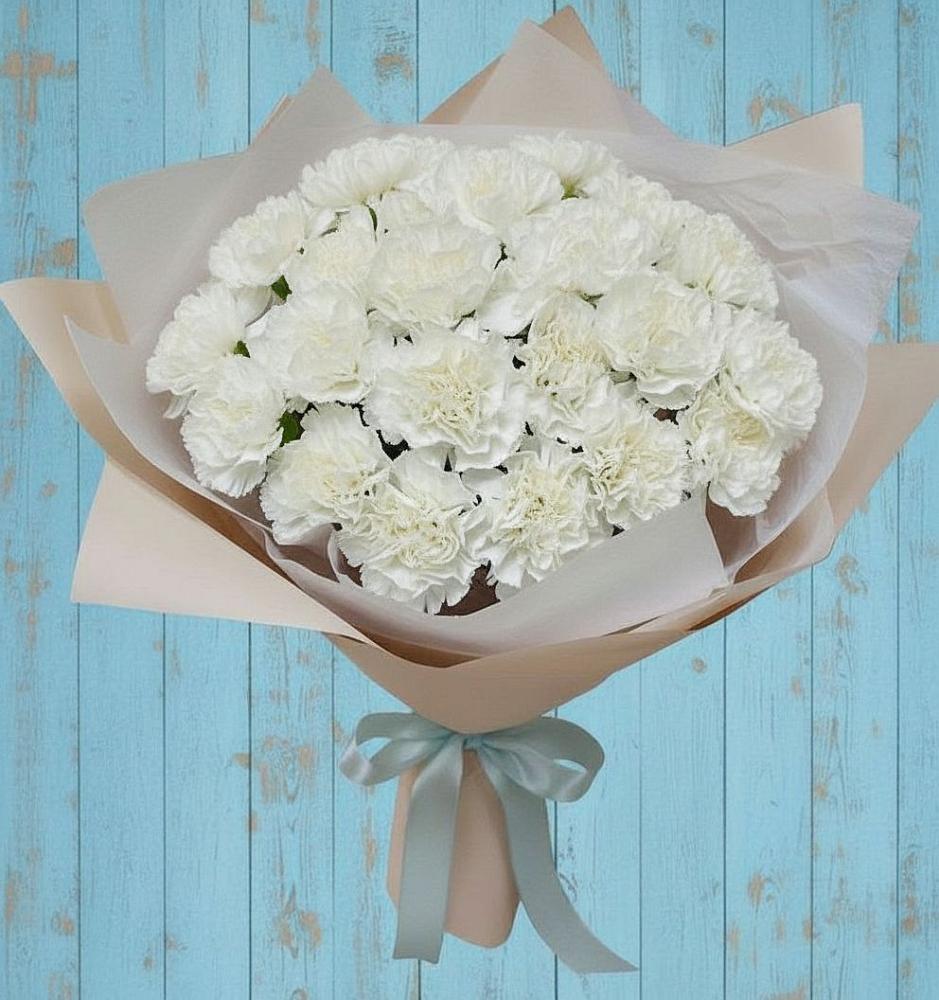 Букет цветов из: Гвоздики в Каякенте