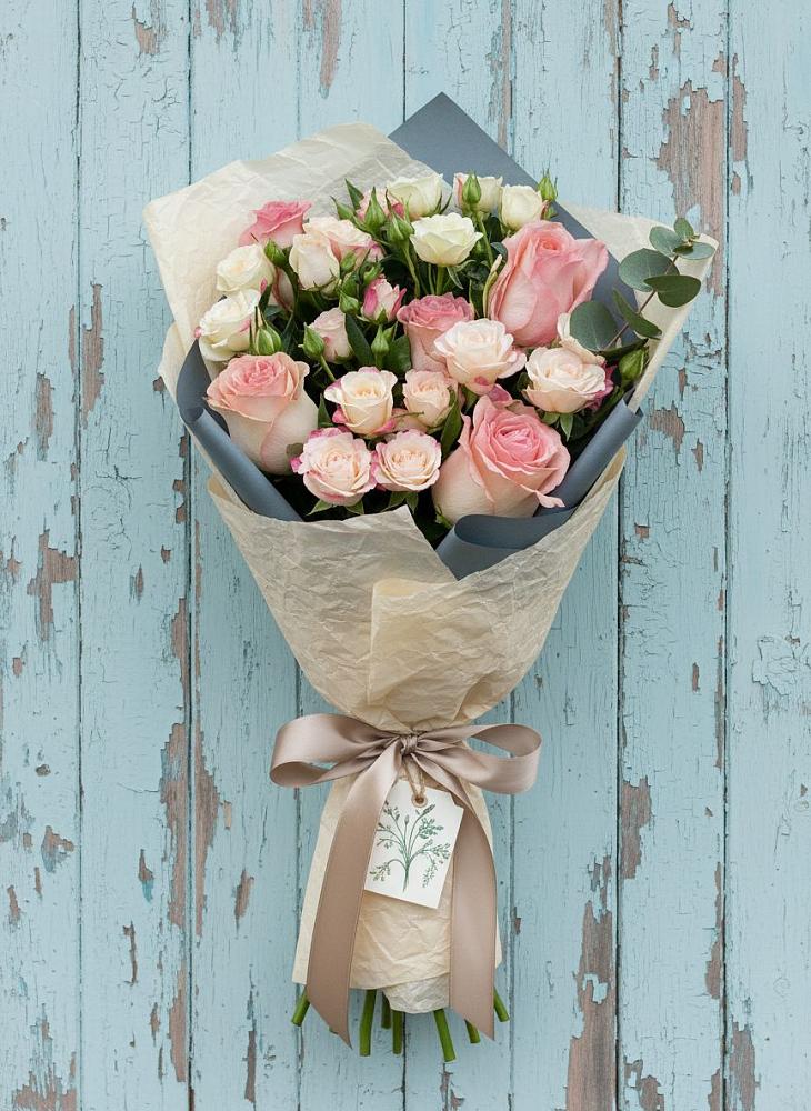 Букет цветов из: Розы в Каякенте