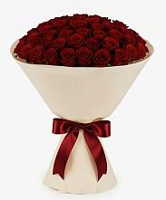 Букет 101 Бордовая роза Блэк Бакарра в Каякенте