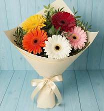 Букет цветов из:  Герберы в Каякенте