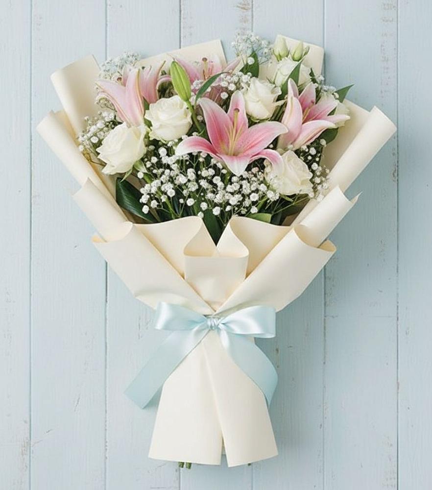 Букет цветов из: Лилии в Каякенте