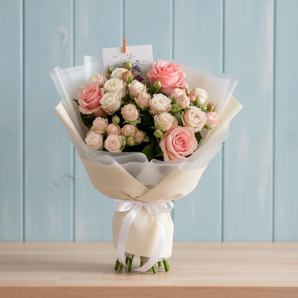 Букет цветов из: Розы в Каякенте