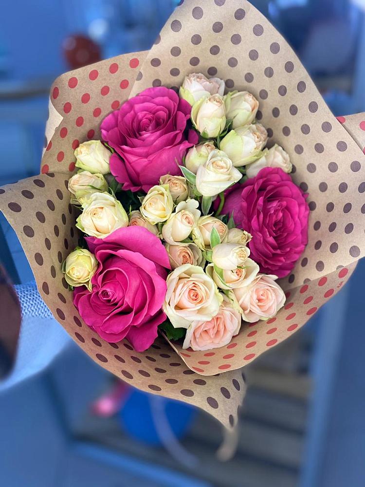 Букет цветов из: Розы в Каякенте