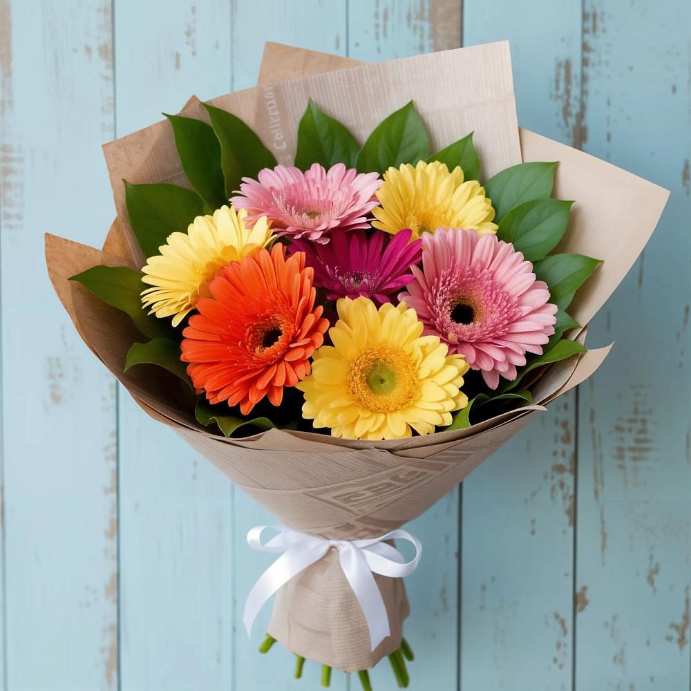 Букет цветов из: Герберы в Каякенте