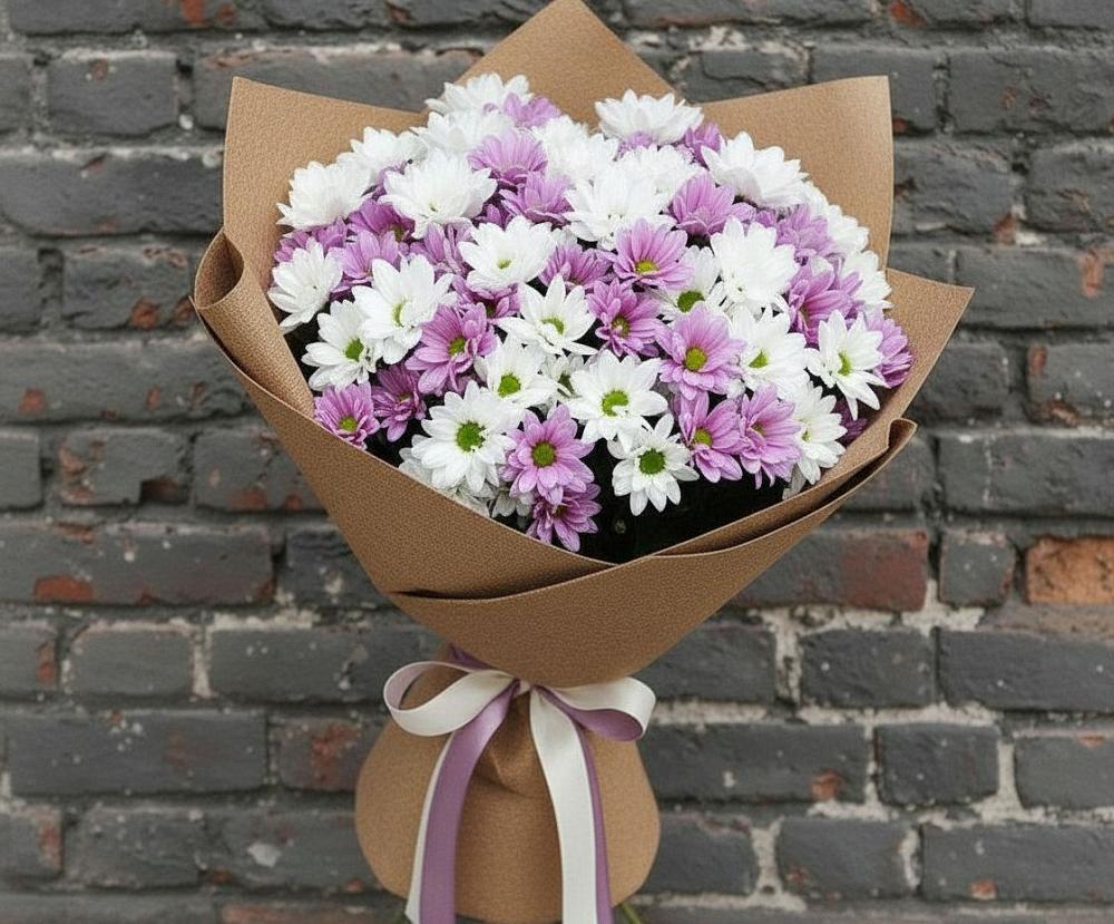 Букет цветов из: Хризантемы в Каякенте