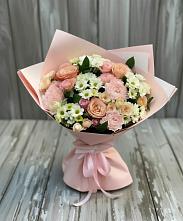Букет цветов из:  Гвоздики, Розы и Хризантемы #REPLACE_PRED# Каякенте