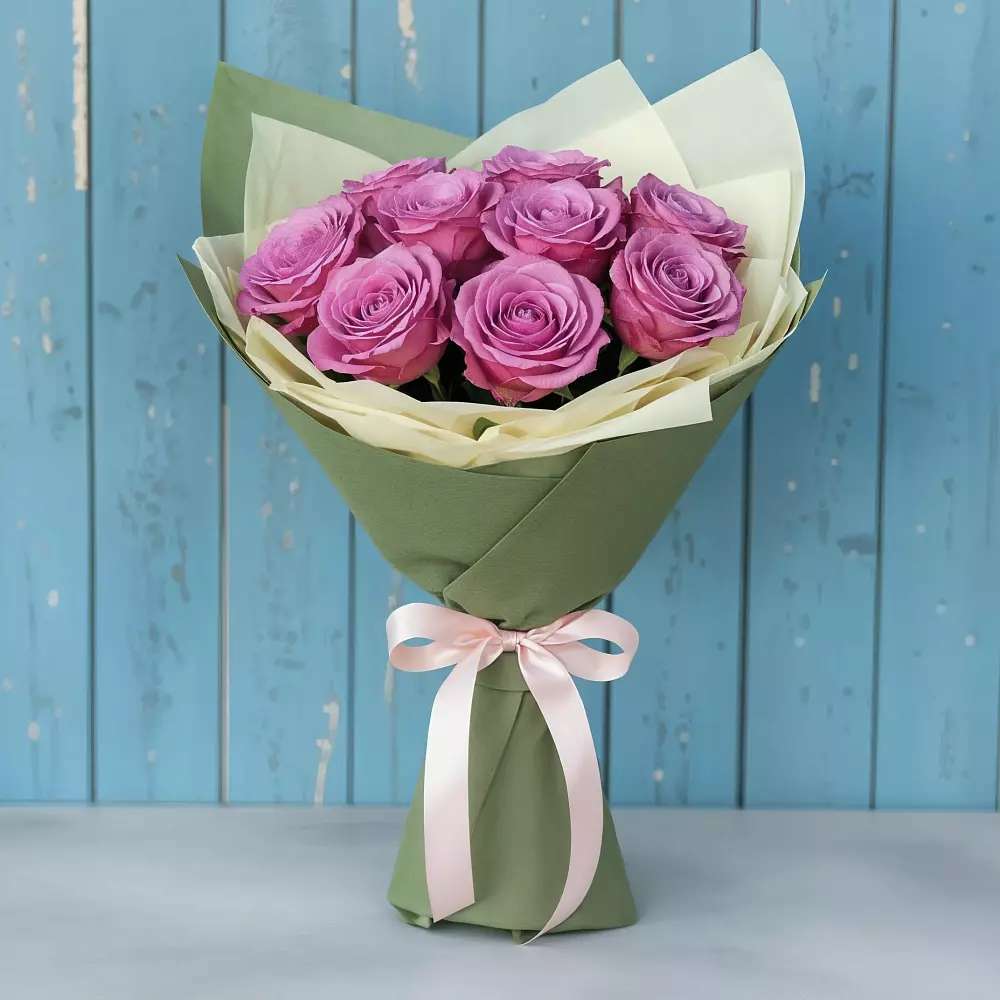 Букет Розы Фёрст Леди в Каякенте