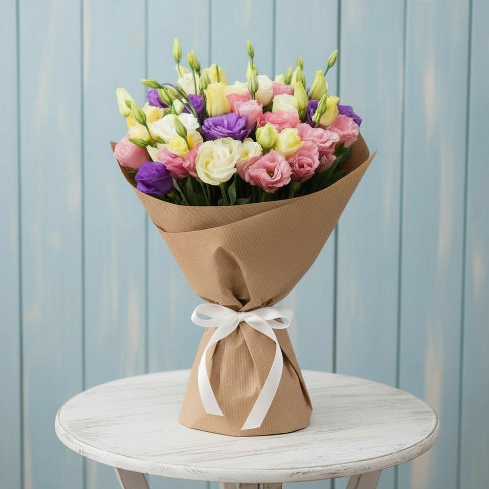 Букет цветов из: Лизиантусы в Каякенте