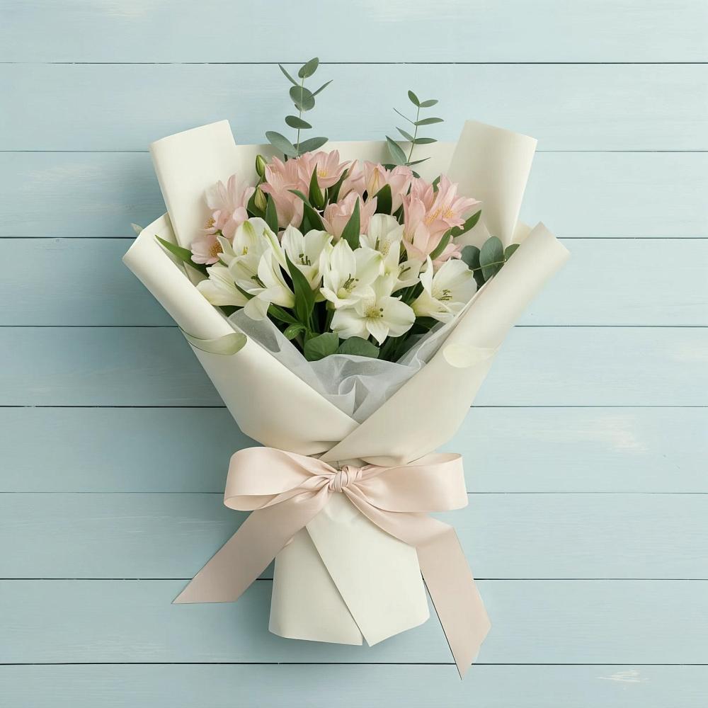 Букет цветов из: Альстромерии в Каякенте