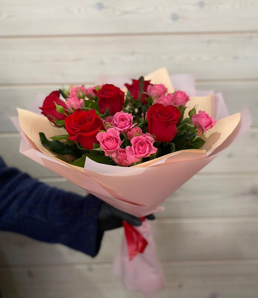 Букет цветов из: Розы в Каякенте