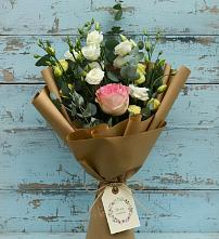 Букет цветов из:  Розы и Лизиантусы #REPLACE_PRED# Каякенте