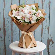 Букет цветов из:  Орхидеи и Розы #REPLACE_PRED# Каякенте